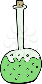 Royalty Free Clipart Image of a Chemical Potion