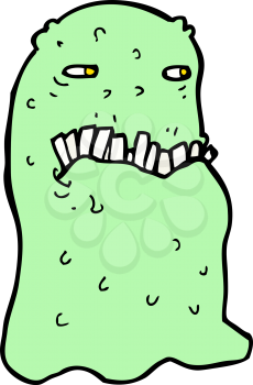 Royalty Free Clipart Image of a Ghoul