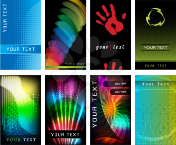  High Tech Collection of business card templates