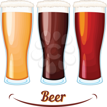 Royalty Free Clipart Image of Beer