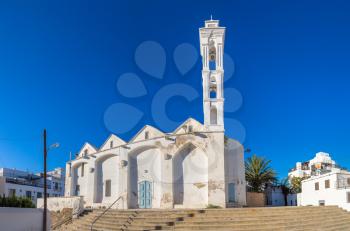 Orthodox church in Kyrenia (Girne), North Cyprus in a beautiful summer day