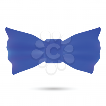 colorful illustration with blue bow  for your design