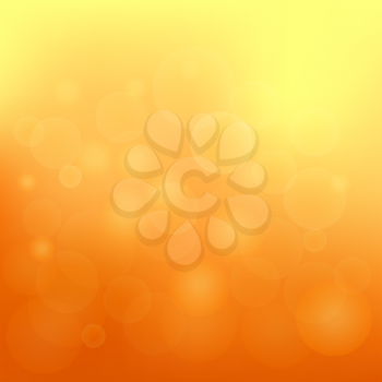 Illustration  with abstract orange  background. Graphic Design Useful For Your Design. Blurred background texture design on border. Sun background.