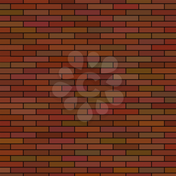 Brick Wall Background. Red Brick Texture Brick Pattern.