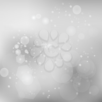 Grey Abstract Blurred Background. Grey Pattern Christmas Background.
