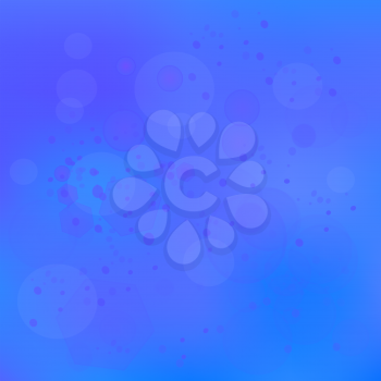 Blue Abstract Blurred Background for Your Design. 