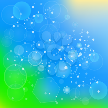 Abstract Summer Sky Background for Your Design.