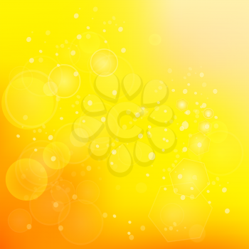 Summer Hot Sun Blurred Background for Your Design.