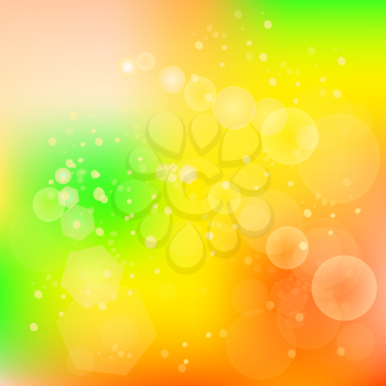 Abstract Blurred Spring Background for Your Design.