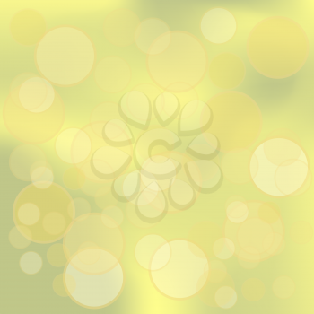 Abstract Yellow Blurred Background for Your Design