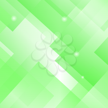 Abstract Square Green Background. Abstract Green Pattern.