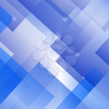Abstract Square Blue Background. Abstract Blue Pattern.