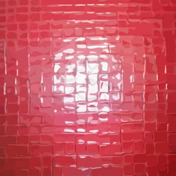 Abstract Red Background. Abstract Red Squares Pattern.