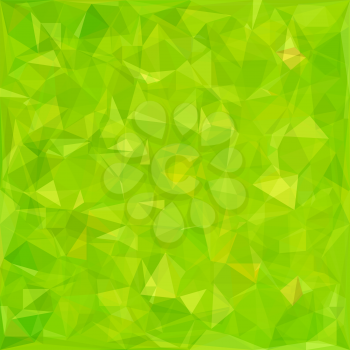 Abstract Green Triangle Background. Abstract Green Pattern.