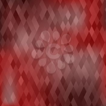 Abstract Geometric Red Background. Red Grunge Pattern.