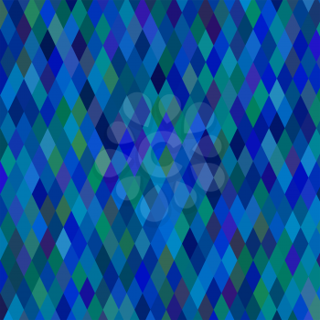 Abstract Blue Geometric Background. Abstract Blue Pattern.
