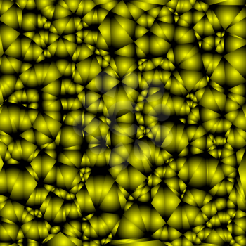 Abstract Yellow Bubble  Background. Yellow Bubble Pattern.