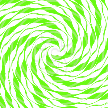 Sweet Green Candy Background. Candy Wave Pattern