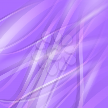 Abstract Purple Wave Background. Line Purple Wave Pattern.