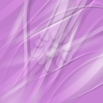 Abstract Pink Wave Background. Line Pink Wave Pattern.