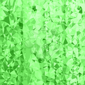 Abstract Green Polygonal Background. Abstract Polygonal Pattern