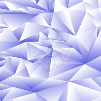 Abstract Blue Polygonal Background. Abstract Blue Polygonal Pattern