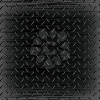 Dark Iron Background. Dark Shine Metal Pattern