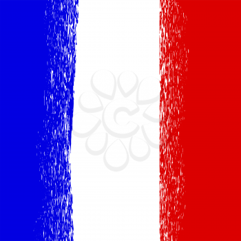 Flag of France. French National  Colors Background