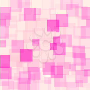 Abstract Pink Squares Background. Abstract Pink Squares Futuristic Pattern