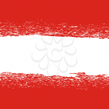Flag of Austria. Flag Pattern. Grunge Austrian Flag