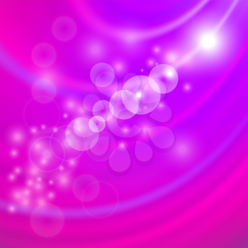 Abstract Light Pink Wave Background. Blurred Pink Pattern.