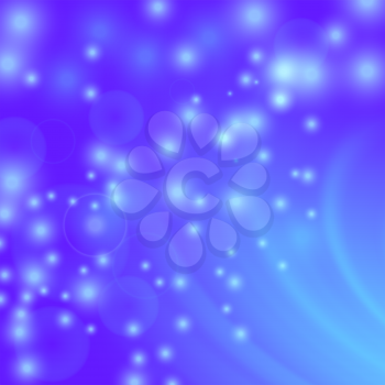 Abstract Light Blue Wave Background. Blurred Blue Pattern.