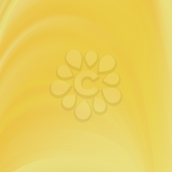 Abstract Yellow Wave Background. Blurred Yellow Pattern.