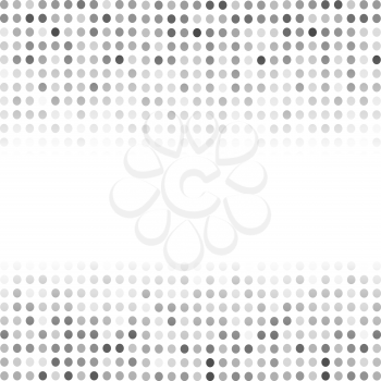 Comics Book Background. Halftone Patterns. Grey Dotted Background
