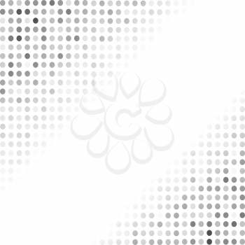 Comics Book Background. Halftone Patterns. Grey Dotted Background