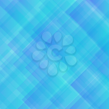 Vector Blue Square Background. Abstract Blue Square Pattern.