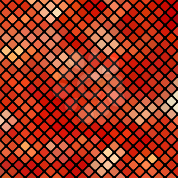 Red Square Pattern. Abstract Red Square Background
