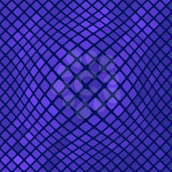 Blue Square Pattern. Abstract Blue Square Background