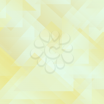 Abstract Yellow Pattern. Geometric Yellow Futuristic Background