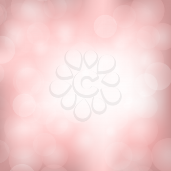 Pink Blurred Light Background. Abstract Flare Pattern.