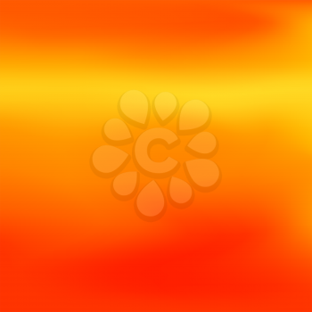 Abstract Wave Background. Soft Cute Orange Blurred Pattern.