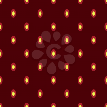 Realistic Red Fresh Seamless Strawberry Jam Pattern. Flowing Syrup.