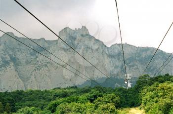 Funicular to mountains