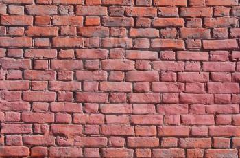 Image of texture - red brick wall