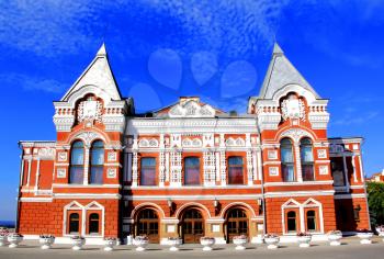 Image of historic drama theater in Samara
