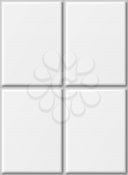 Ceramic tiles. Highly detailed seamless vector background.