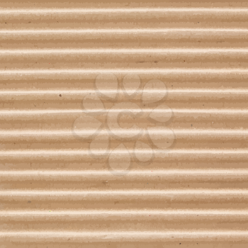 Corrugated cardboard texture. Geometric striped texture.
