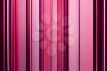 Abstract pink background, metallic texture with shadow and light.