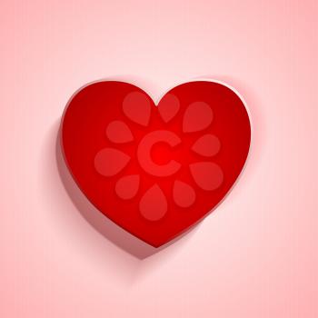 Heart applique background. Vector illustration for your design.