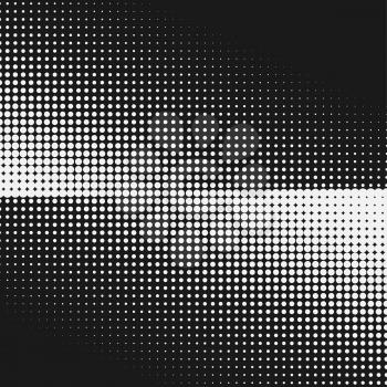 Abstract halftone, minimalistic background from dots. Comic style backdrop, gradient halftone pop-art retro style. Template for ad, covers, posters, advertising actions.